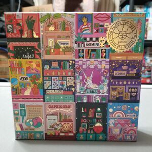 Galison House Of Astrology 500 pc Lynsay Green Complete Foil Puzzle Sun Signs